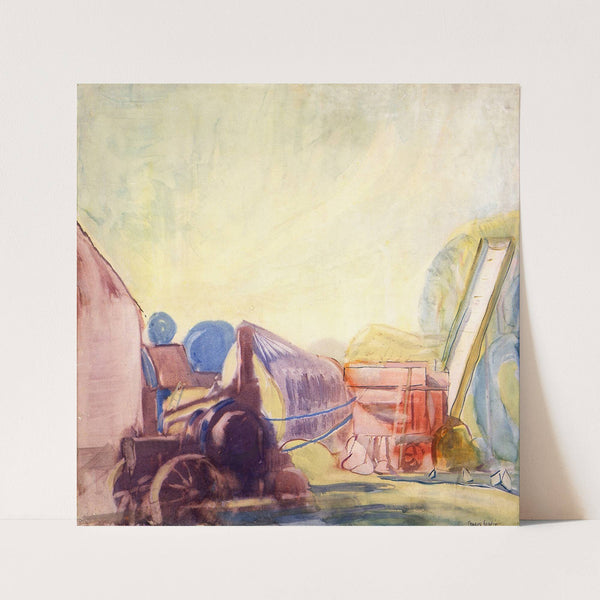 Traction Engine (1910s) by Frances Hodgkins