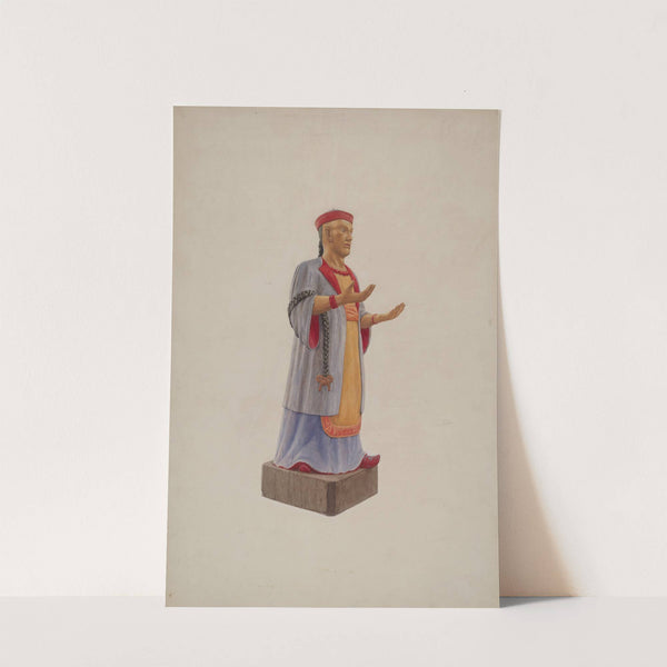 Tradesman’s Sign – Chinese Man (c. 1939) by Ingrid Selmer-Larsen