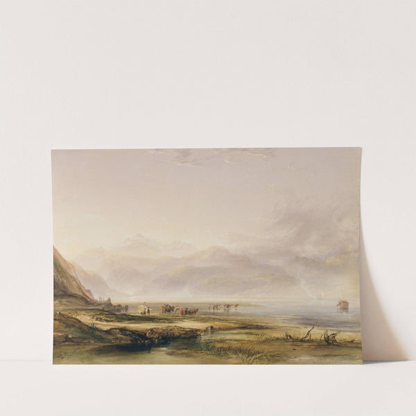 Traeth Mawr (1838) by Copley Fielding