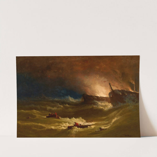 Tragedy at Sea by George Inness