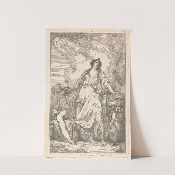 Tragedy (1778) by John Hamilton Mortimer