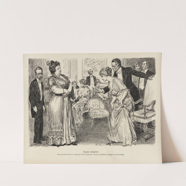 Tragic moments (1916) by Charles Dana Gibson