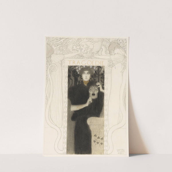 Tragödie (1897) by Gustav Klimt