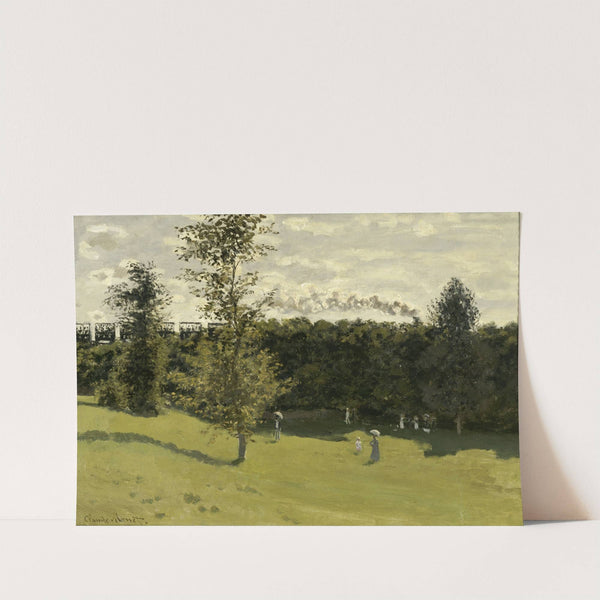 Train in the Countryside (circa 1870) by Claude Monet
