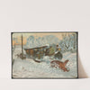 Train with snowplow by Andreas Bloch