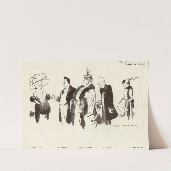 Trains de luxe de Abel Hermant (1909) by Yves Marevéry