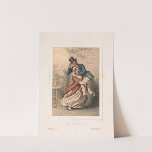 Trait d’amour conjugal (1852) by Edmé Jean Pigal