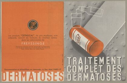 Traitement complet des dermatoses (1910-1950)