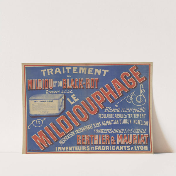 Traitement du Mildiou et du black-rot Le mildiouphage. Berthier & Mauriat, inventeurs et fabricants à Lyon (1898) by Imp. Camis