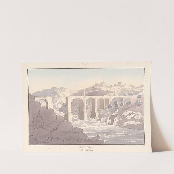 Trajan’s Bridge at Alcantara by Charles Hamilton Smith