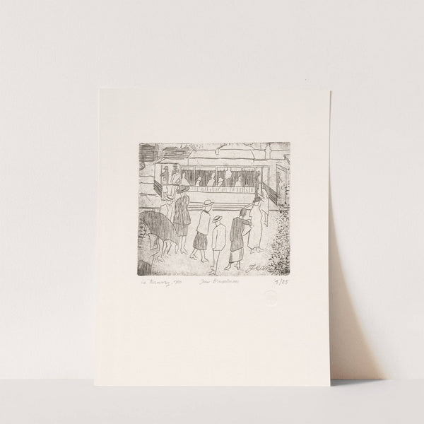 Tramway (1920) by Jean Brusselmans