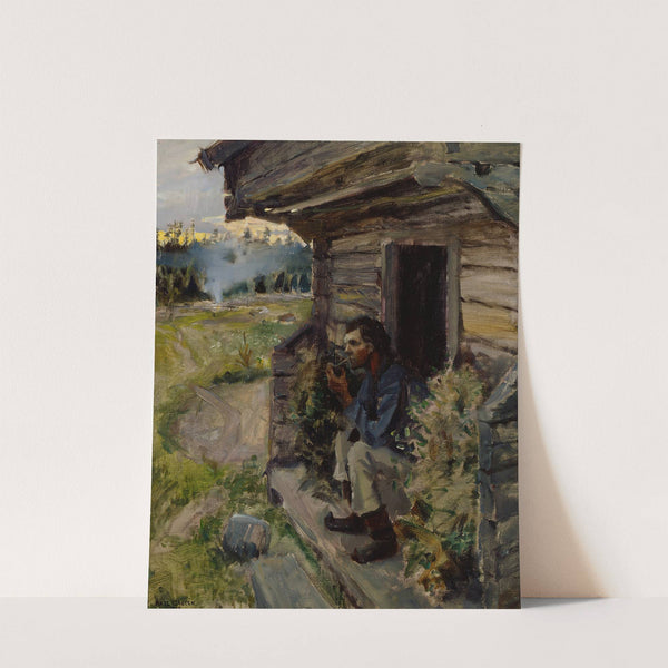 Tranquil Evening (1890) by Akseli Gallen-Kallela