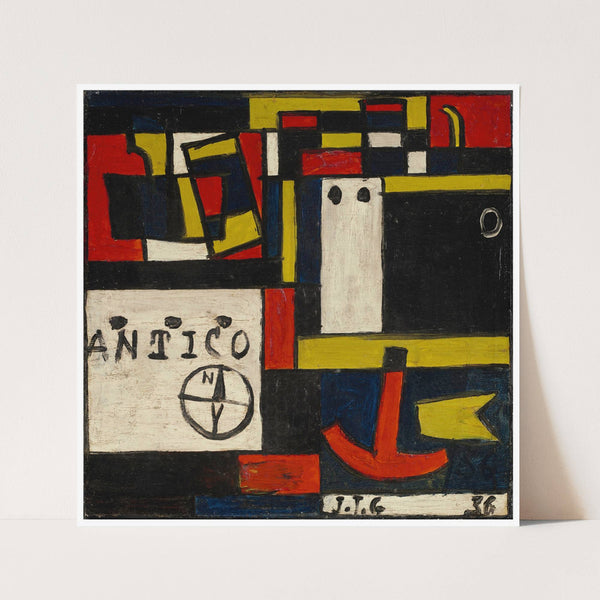 Transatlántico constructivo by Joaquín Torres-García