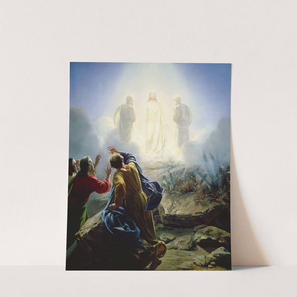 Transfiguration of Jesus by Carl Bloch