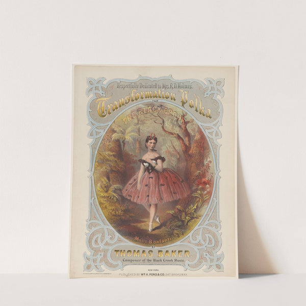 Transformation polka from The black crook (1867) by Wm. A. Pond & Co.