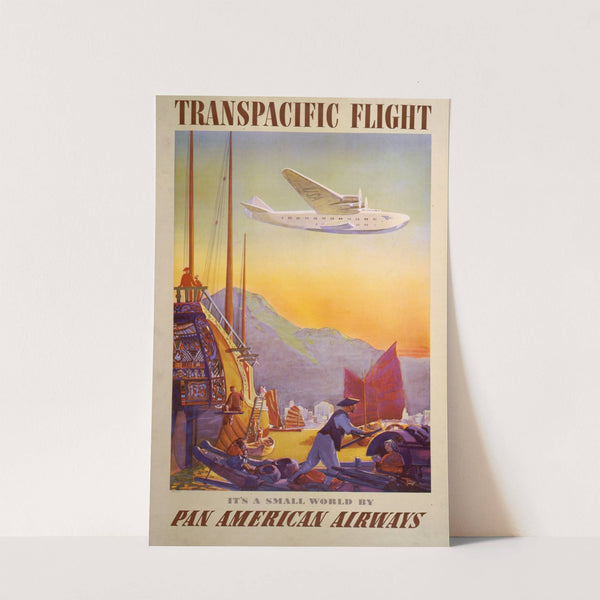 Transpacific flight-It's a small world by Pan American Airways by Paul George Lawler