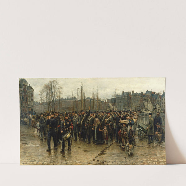 Transport of colonial soldiers (1883-1884) by Isaac Israëls