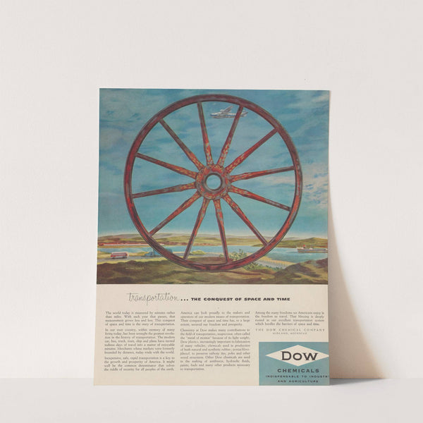 Transportation…The Conquest of Space and Time (1952) by Dow Chemical Company