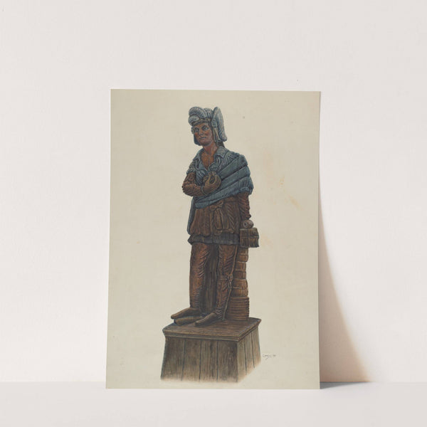 Trapper Indian by Al Curry