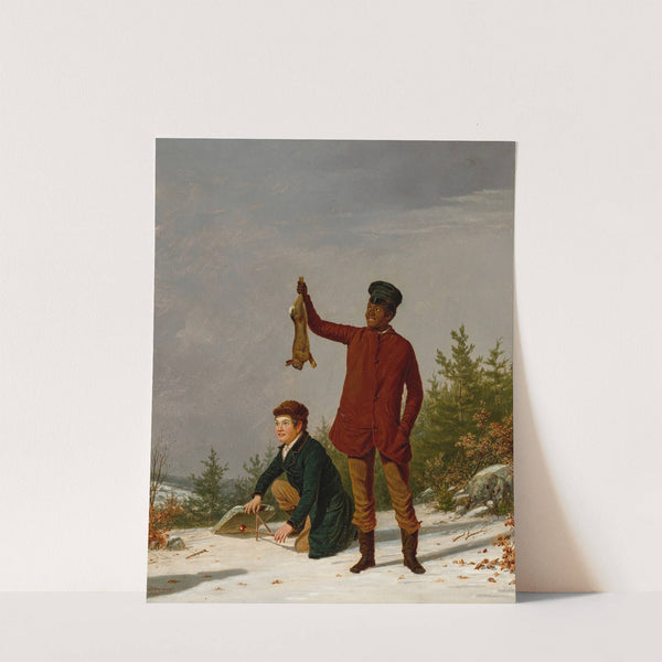 Trappers (1850) by James Goodwyn Clonney