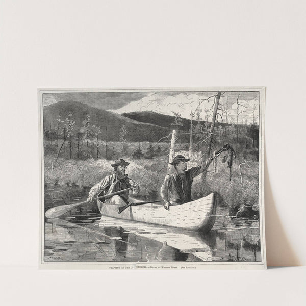 Trapping in the Adirondacks (1870) by Winslow Homer