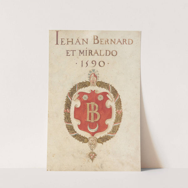 Trattato como se a da inbrigliare il cavallo e de tutti signali Pl.1 by Jehan Bernard e Miraldo