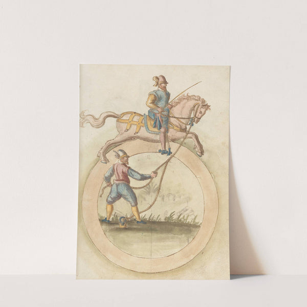 Trattato como se a da inbrigliare il cavallo e de tutti signali Pl.11 by Jehan Bernard e Miraldo