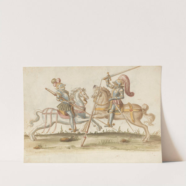 Trattato como se a da inbrigliare il cavallo e de tutti signali Pl.6 by Jehan Bernard e Miraldo