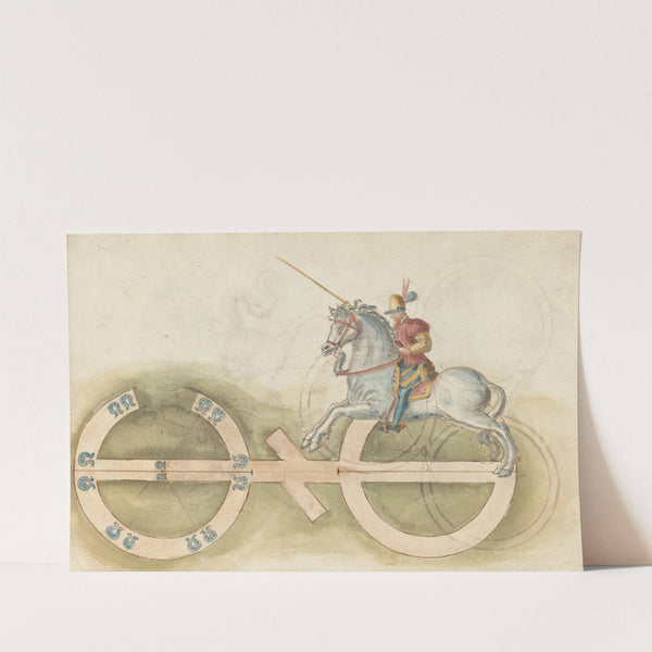 Trattato como se a da inbrigliare il cavallo e de tutti signali Pl.9 by Jehan Bernard e Miraldo