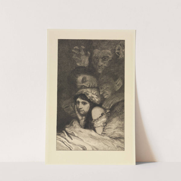Träume (Ein Leben, Opus VIII, Blatt 3) (1884-1891) by Max Klinger
