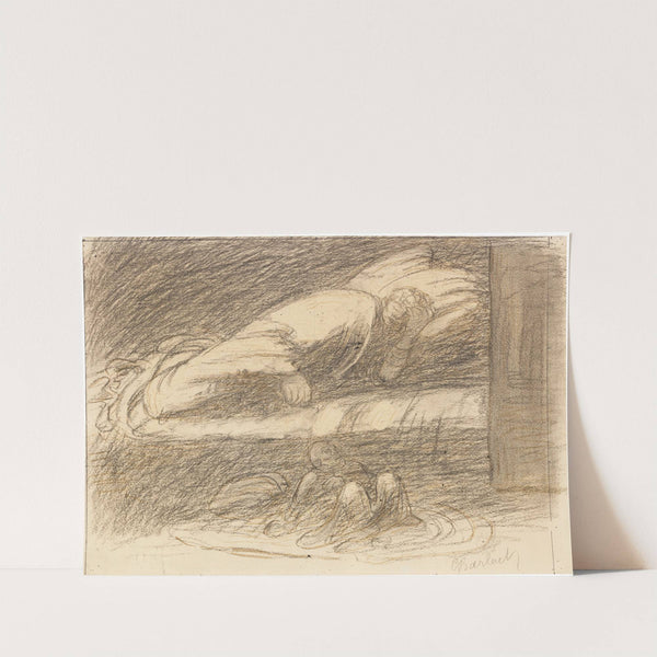 Träumender Jüngling (1910) by Ernst Barlach