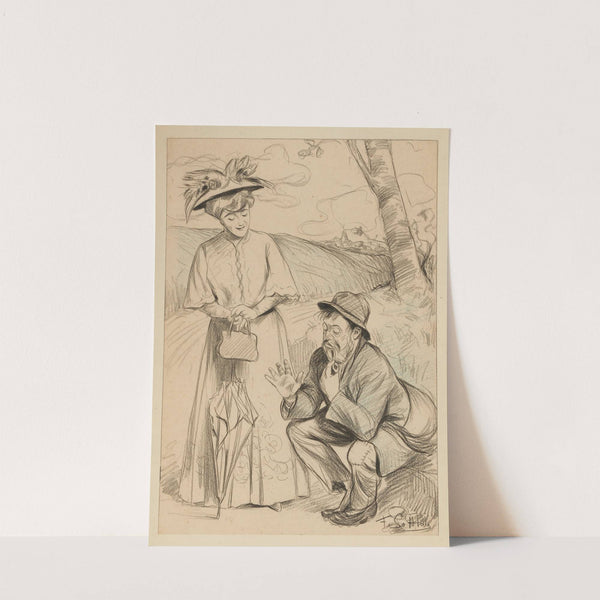 Travailleur (1908) by Fernand Louis Gottlob