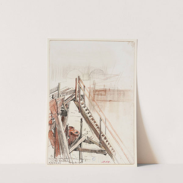 Travaux du métro entre le pont au Change et le pont Notre Dame (1906) by Charles Jouas