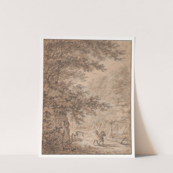 Travelers in a Forest by Herman Saftleven