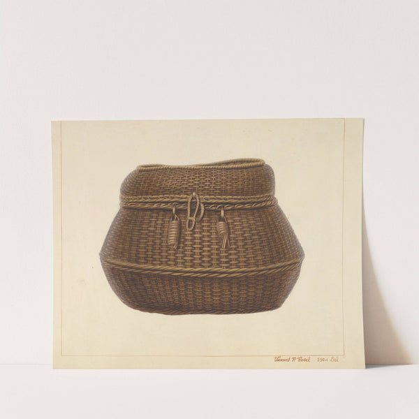 Traveling Basket by Vincent P. Rosel