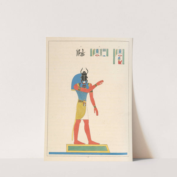 Tre, Thré, ou Thore. (Une des formes de Phtah.) by Léon-Jean-Joseph Dubois