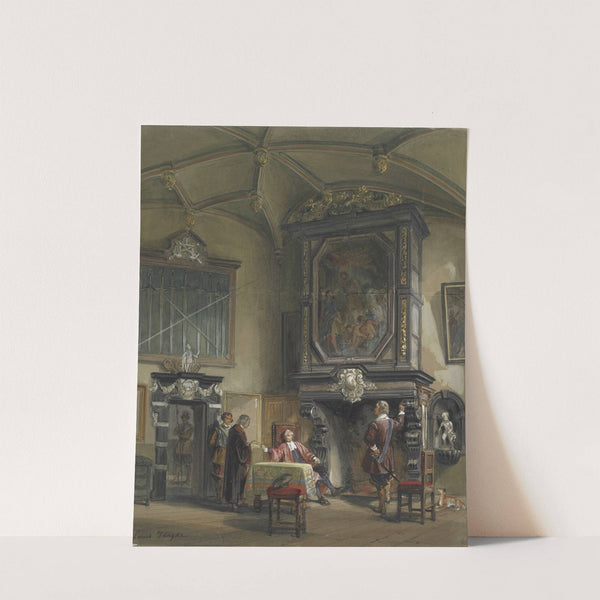 Treasury Hall, Ghent, London by Louis Haghe