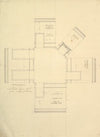Treasury House, 10 Downing Street, London; Plan of Sir Robert Walpole’s Dressing Room (Middle Room, West Front, First Floor)