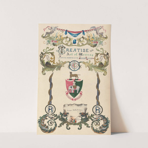 Treatise on the art of weaving by Bryan Rotherham