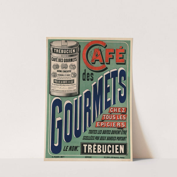 Trébucien café des gourmets, chez tous les épiciers (1886) by Eugène Pichot