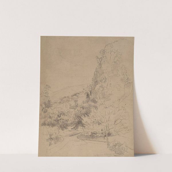 Tree Covered Slopes (1874) by Hans Thoma