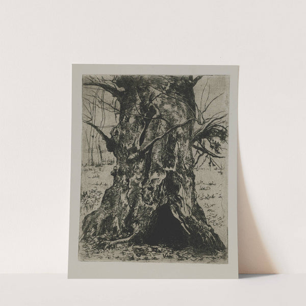 Tree Trunk (ca.1910) by Joseph Stella