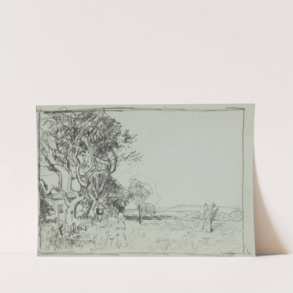 Tree with House by Howard Russell Butler