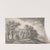 Trees and cottages in hilly landscape (17th century) by Antonie Waterloo