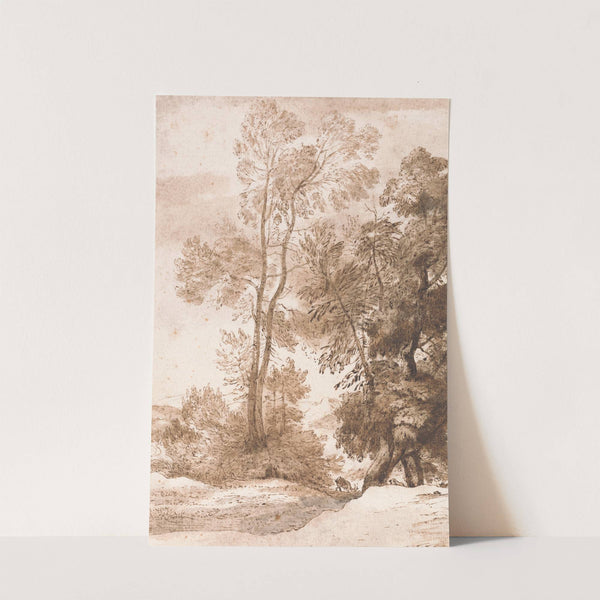 Trees and Deer by John Constable