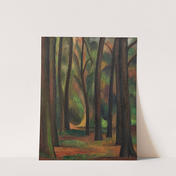 Trees at Garsington by Mark Gertler