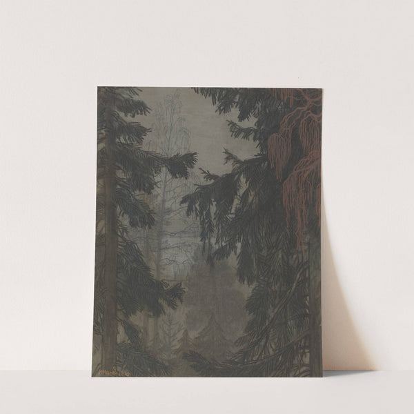 Trees at Hvittrask by Géza Maróti