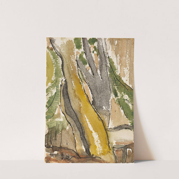 Trees Behind the House by Arthur Dove