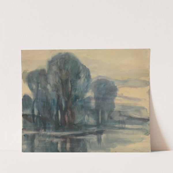 Trees by the River by Zolo Palugyay