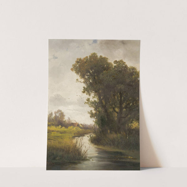 Trees by the Water by Ludvík Barták